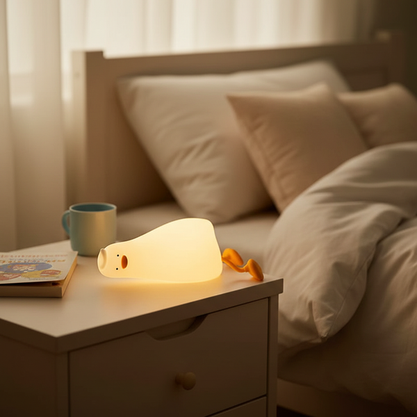 Warme siliconen nachtlamp - DuskDuckie