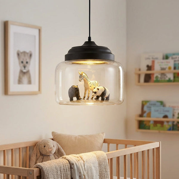 Speelse dierenhanglamp - Zooglow