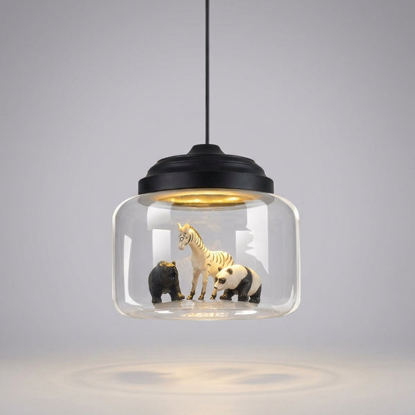 Speelse dierenhanglamp - Zooglow