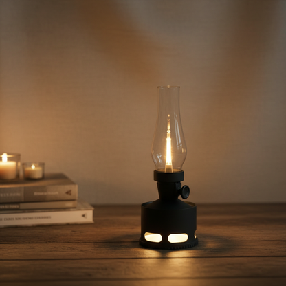 Wiederaufladbare Vintage Laterne - Flarique