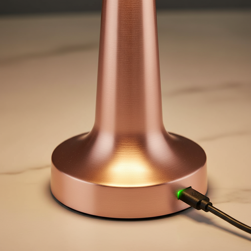 Wiederaufladbare Kabellose Tischlampe - Lumicrestia