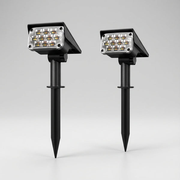 Draadloze Zonne-energie Tuinspotlight - Gardenora