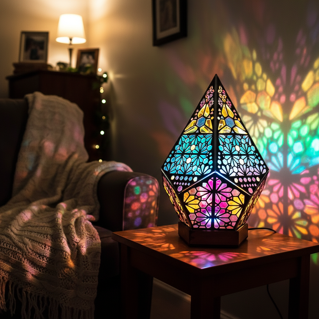 Boho Sternenmuster Lampe - StarGroove