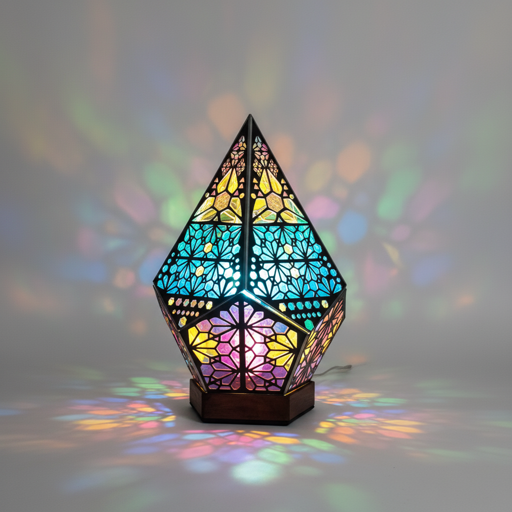 Boho Sternenmuster Lampe - StarGroove