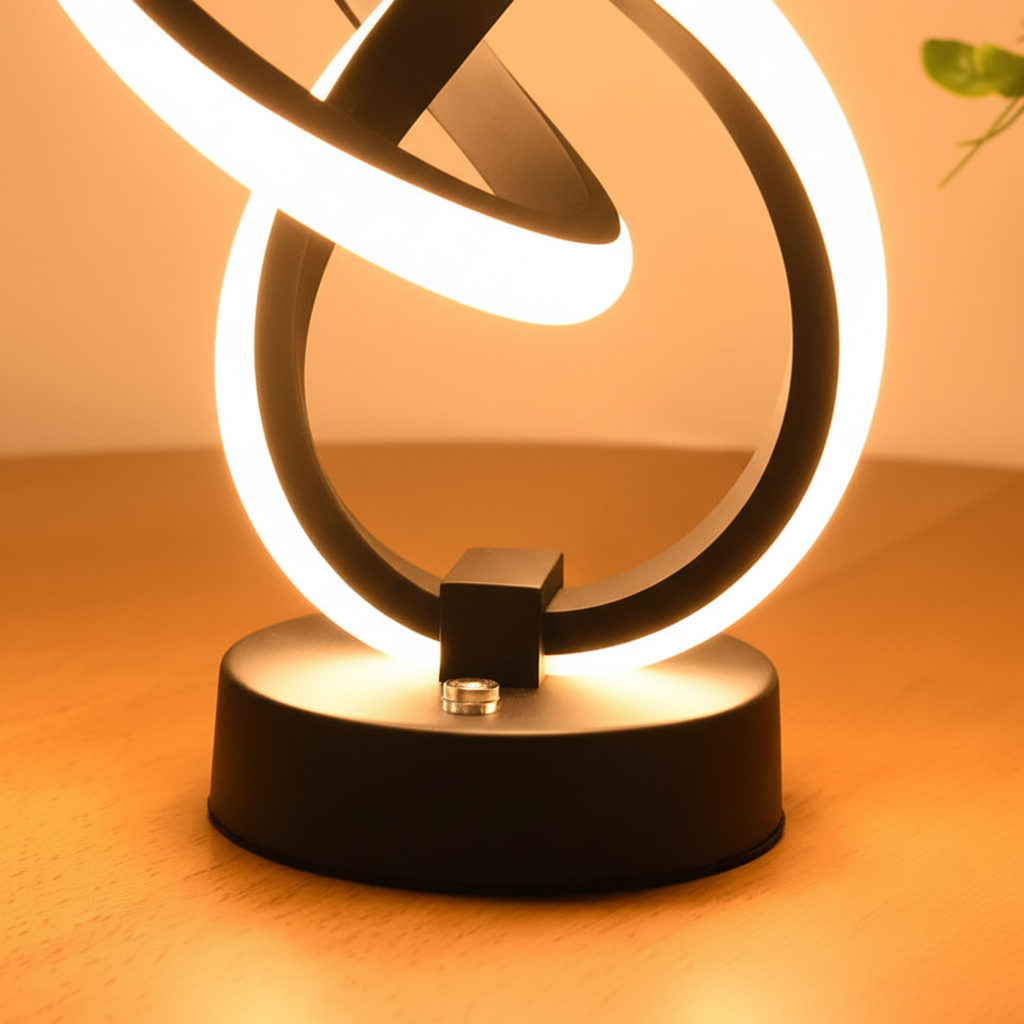 Dimmbares Tischlicht Modern - LoopLume