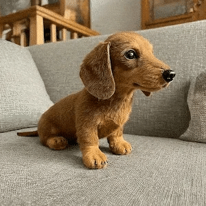 Chien en peluche interactif avec mouvements réalistes et capteurs | Ultra-doux 3