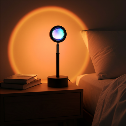 Kompakte Tischprojektor Lampe - AuraProjector