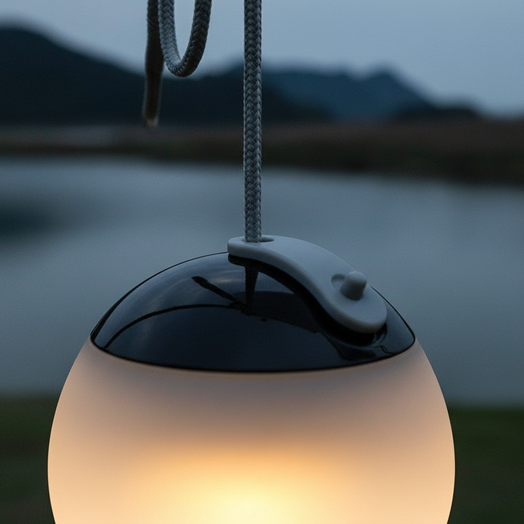 Tragbare Vintage Campinglampe - NightSphere